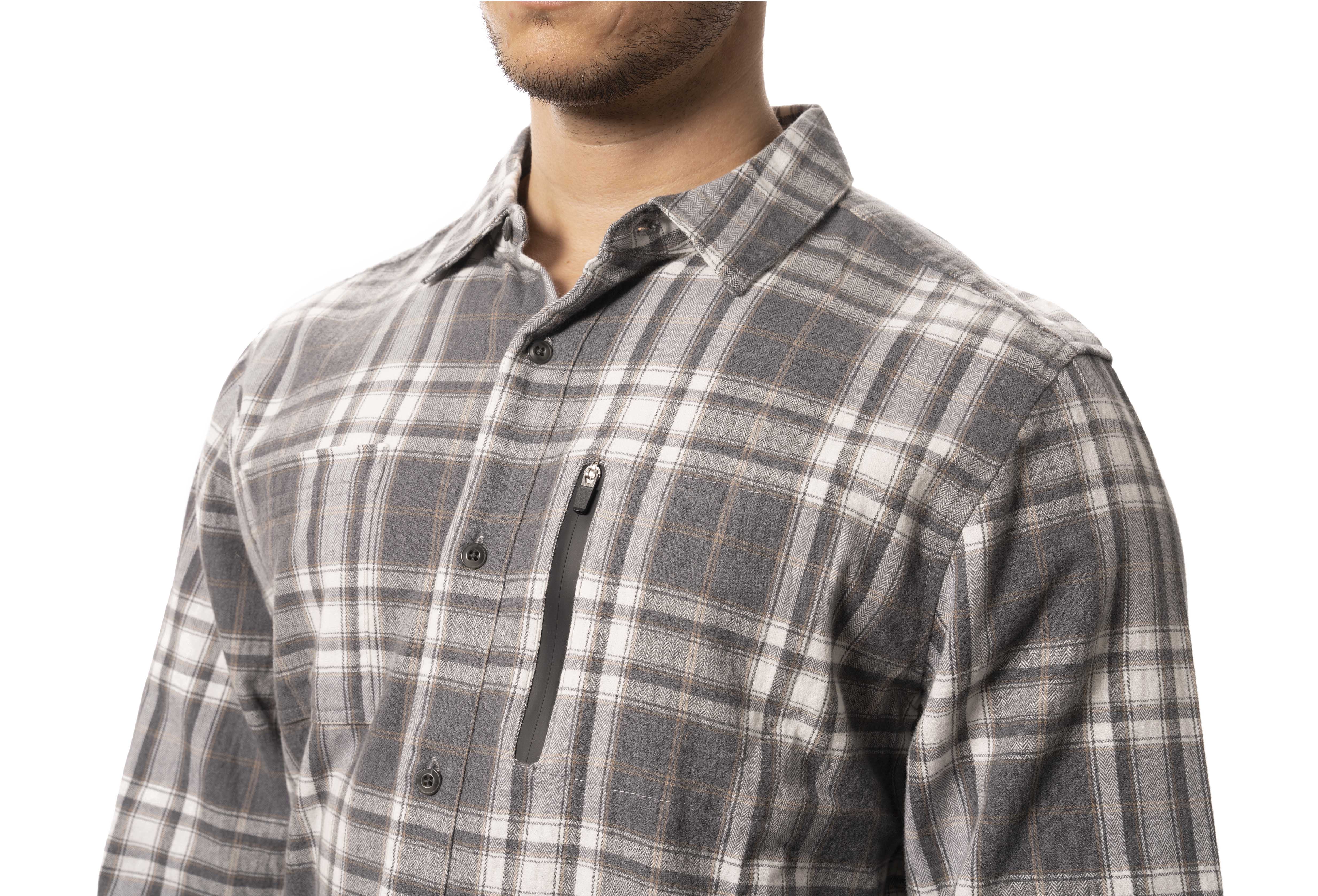 Amped Long Sleeve Flannel Shirt - Image 3