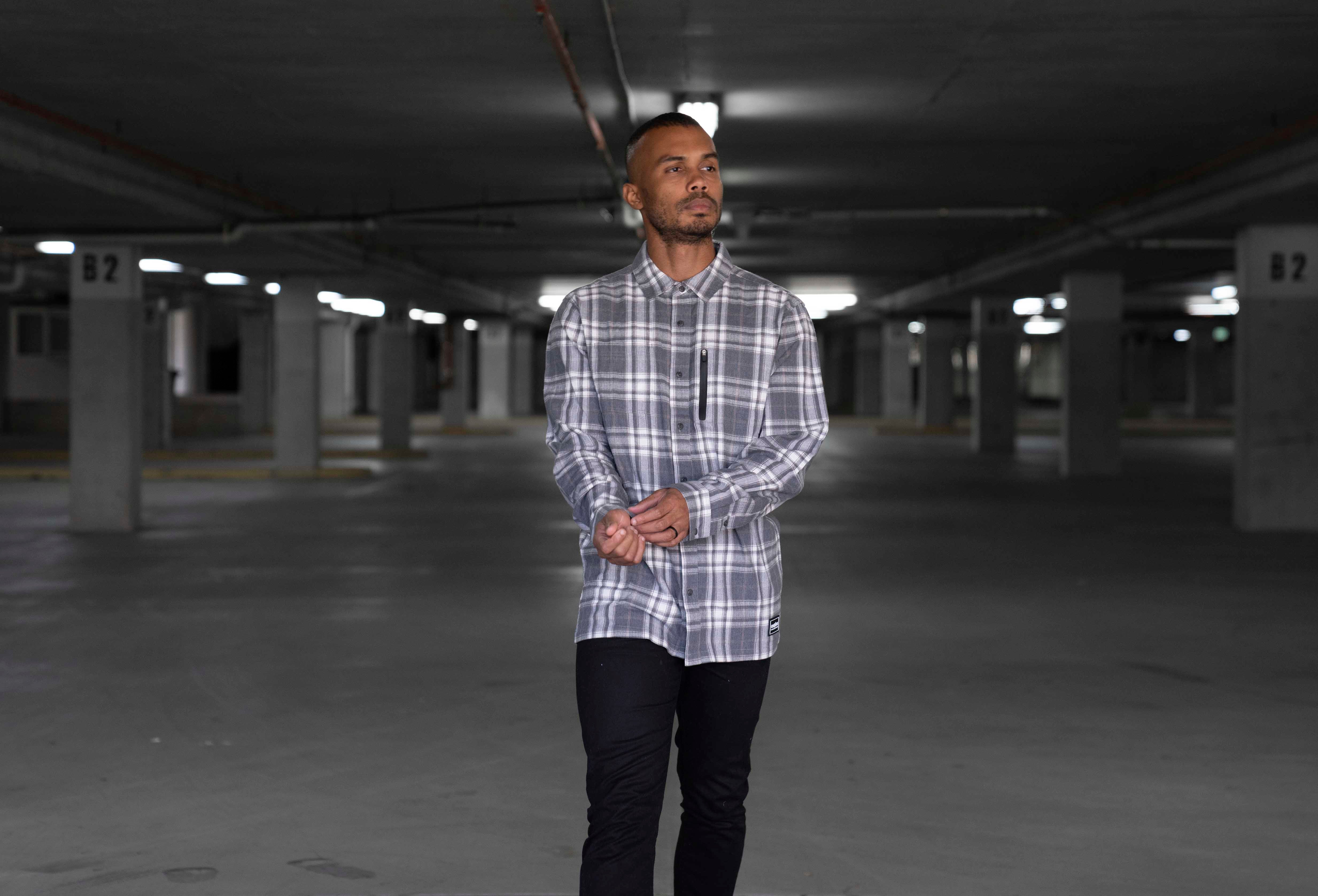 Amped Long Sleeve Flannel Shirt - Image 7