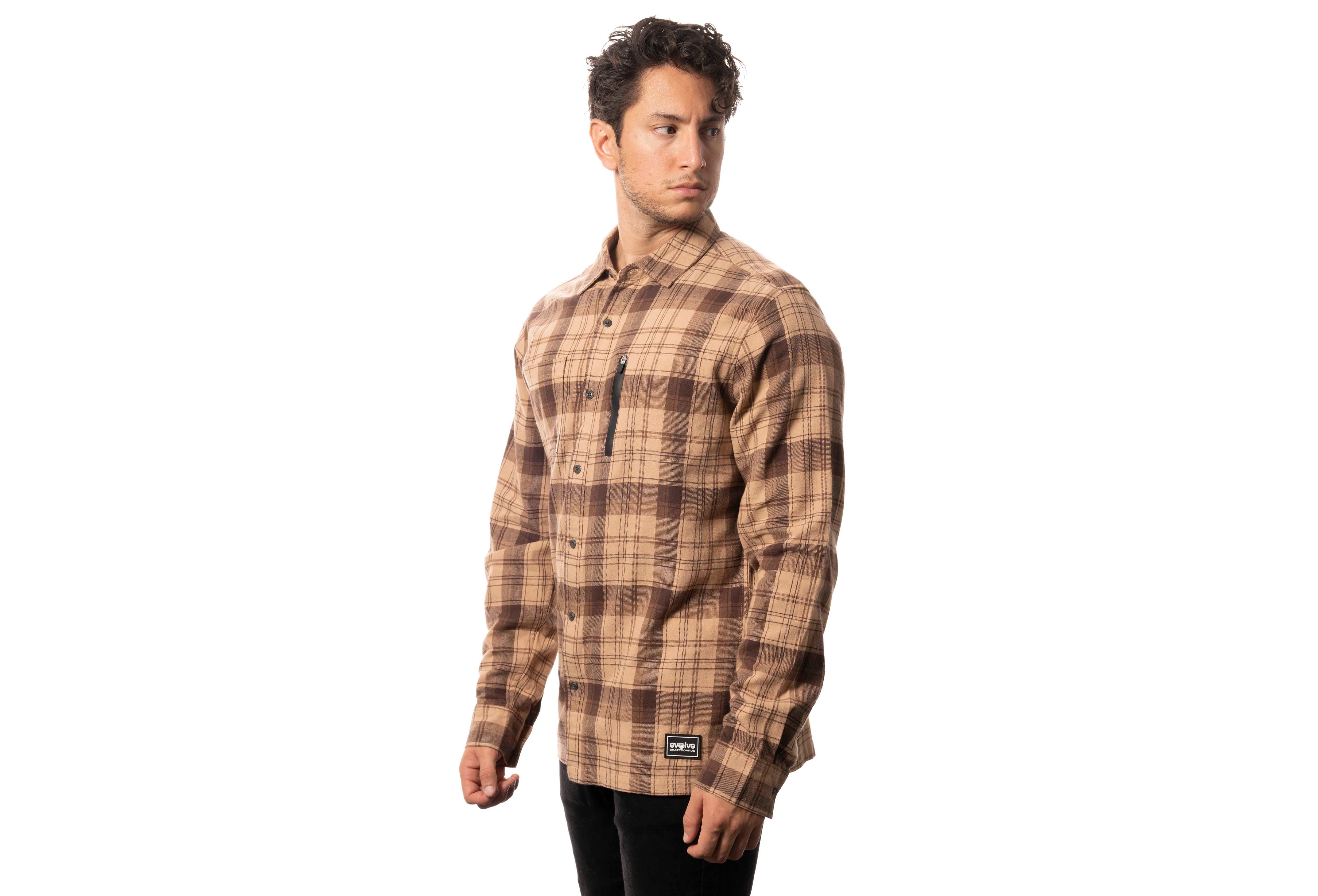 Amped Long Sleeve Flannel Shirt - Image 9