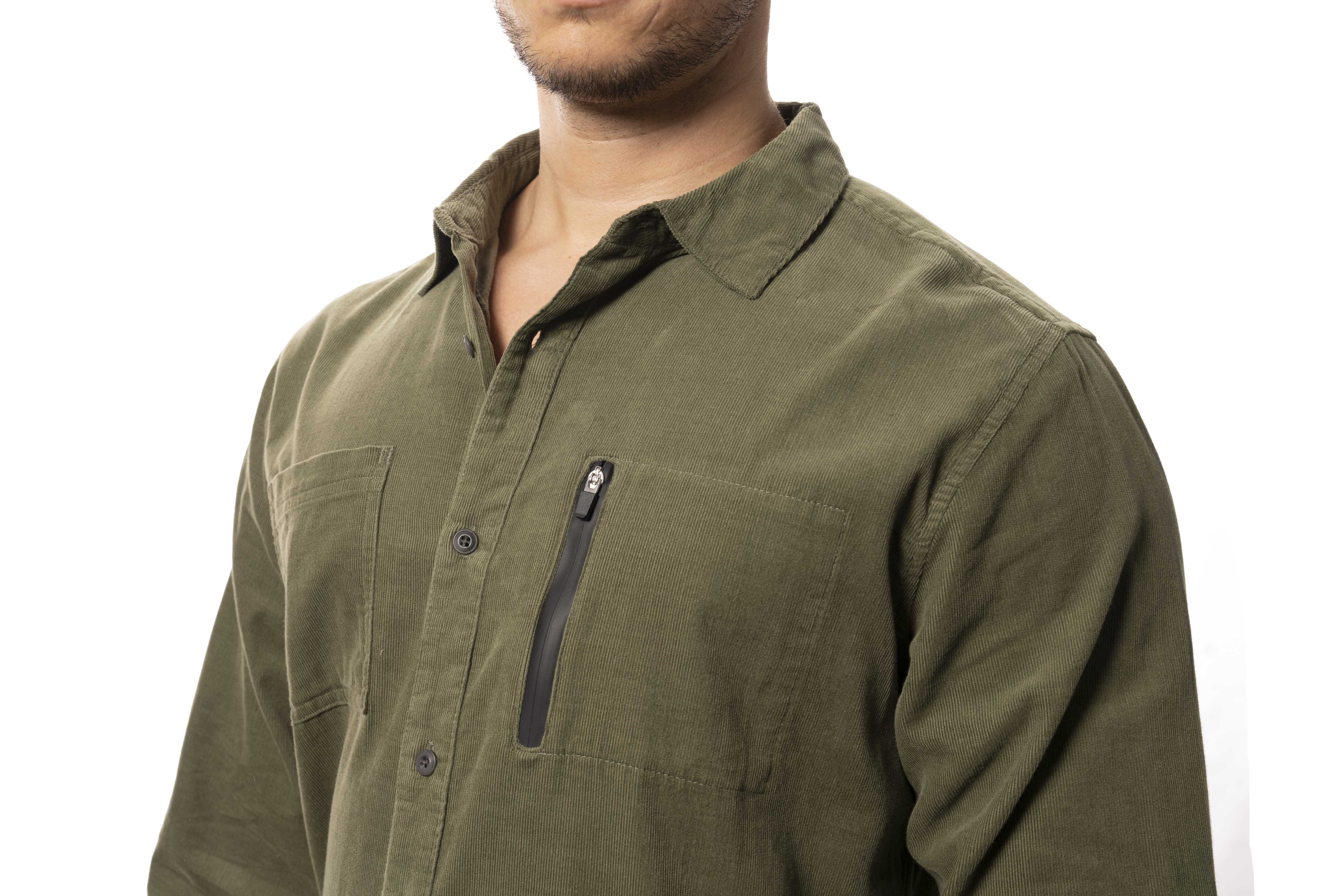 Bolt Long Sleeve Corduroy Shirt - Image 3