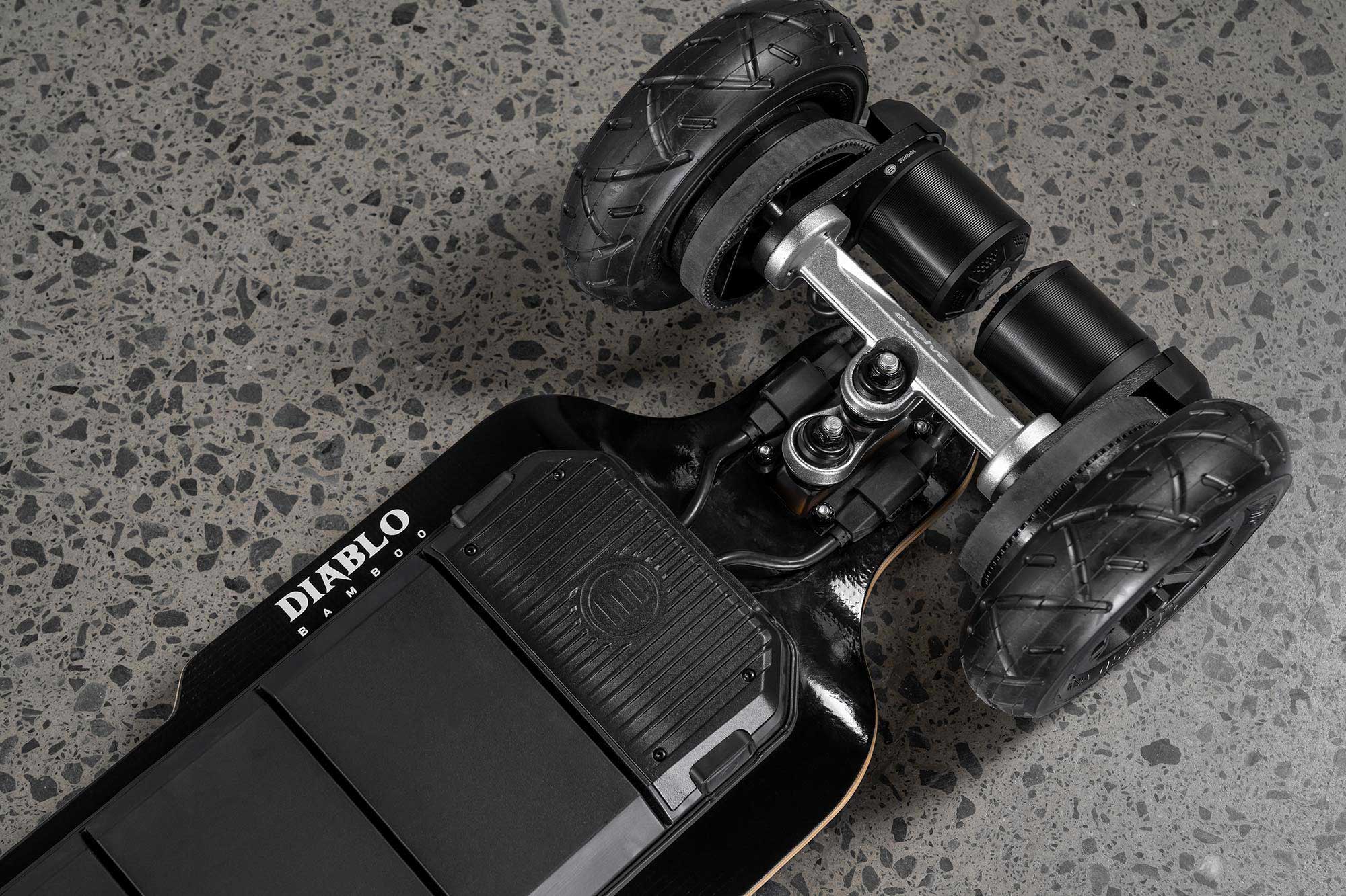 Diablo Bamboo All Terrain Electric Skateboard - Image 11