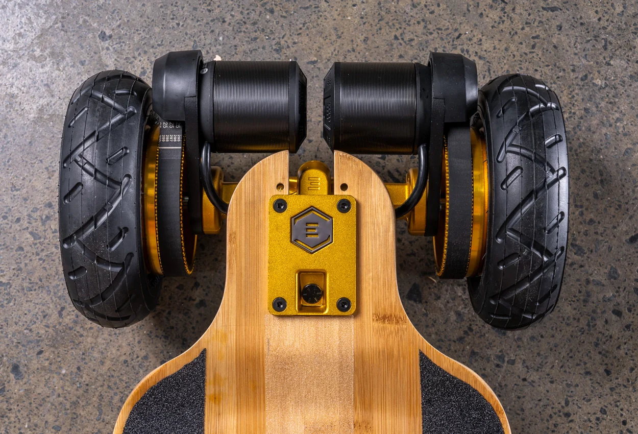 Diablo Bamboo All Terrain Gold Series Electric Skateboard - Image 14