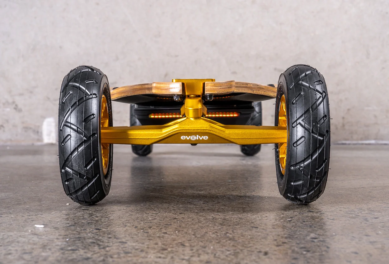 Diablo Bamboo All Terrain Gold Series Electric Skateboard - Image 3