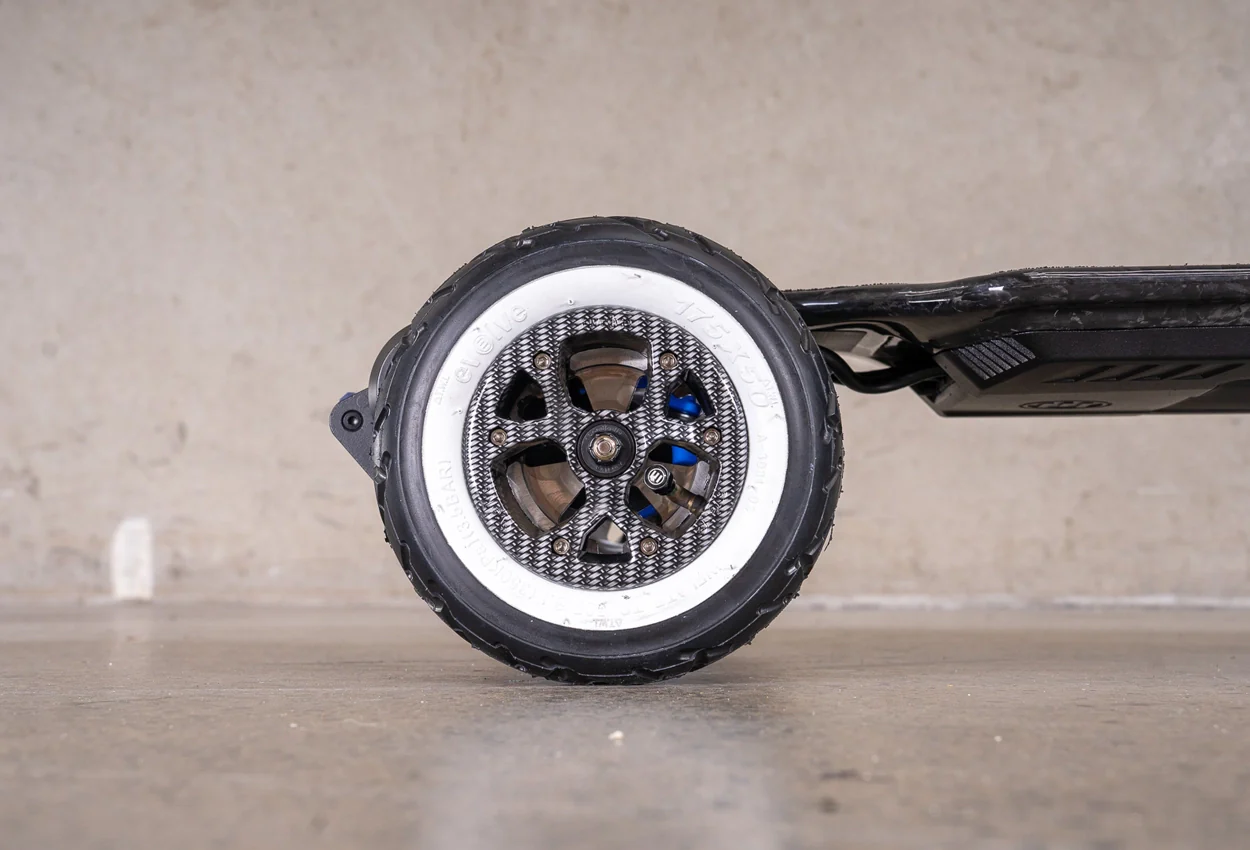 Diablo Carbon All Terrain Blue Series Electric Skateboard - Image 11