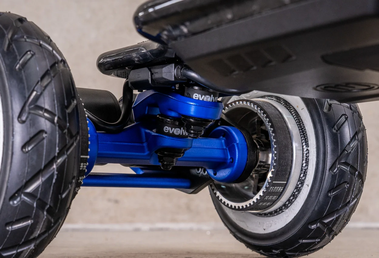 Diablo Carbon All Terrain Blue Series Electric Skateboard - Image 8
