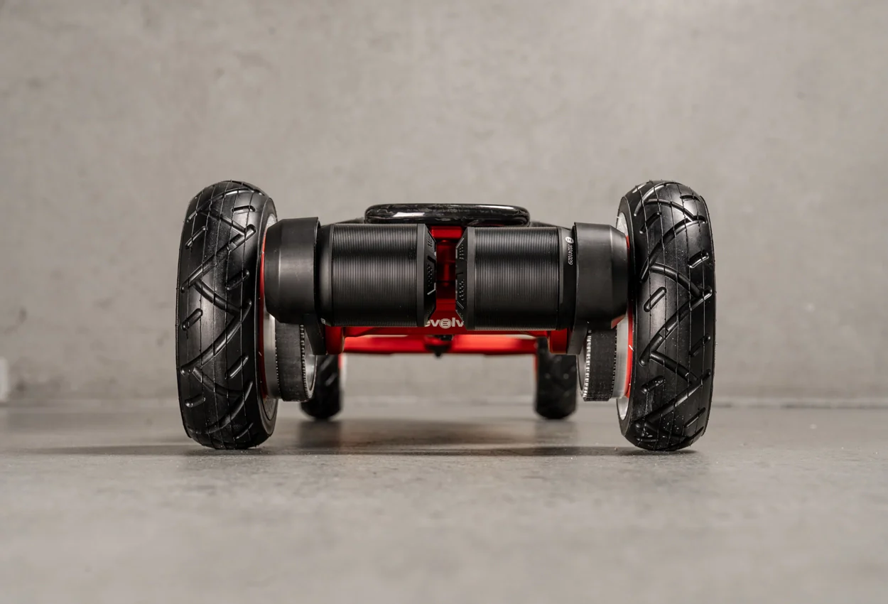 Diablo Carbon All Terrain Red Series Electric Skateboard - Image 10