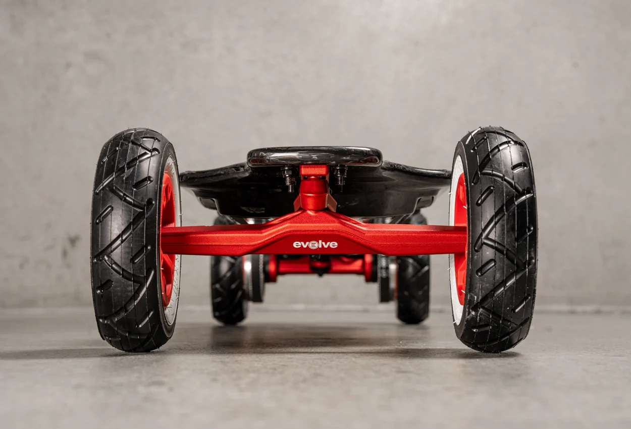 Diablo Carbon All Terrain Red Series Electric Skateboard - Image 9