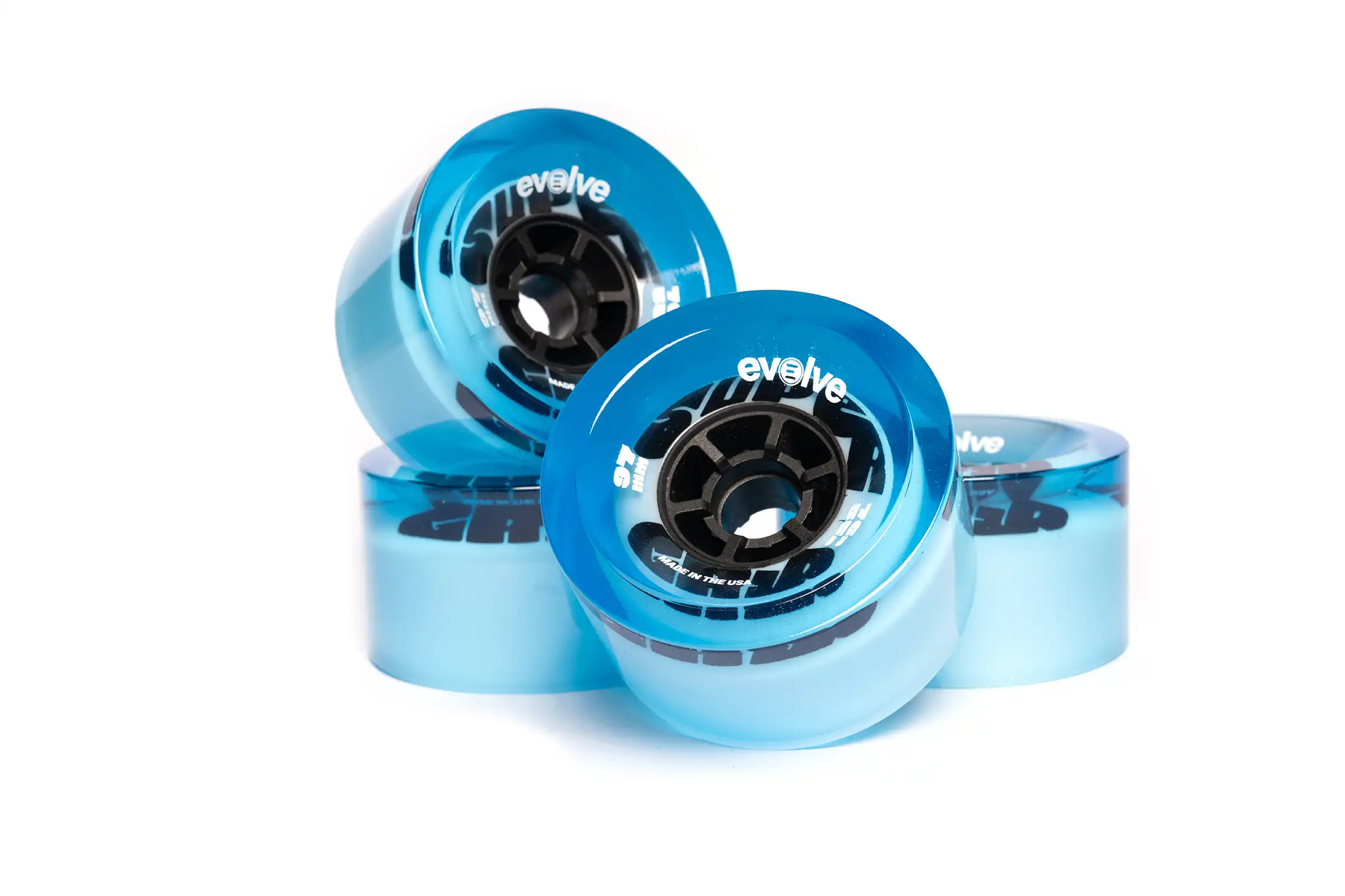 Evolve Supergrip 97mm Electric Skateboard Street Wheels - Image 9