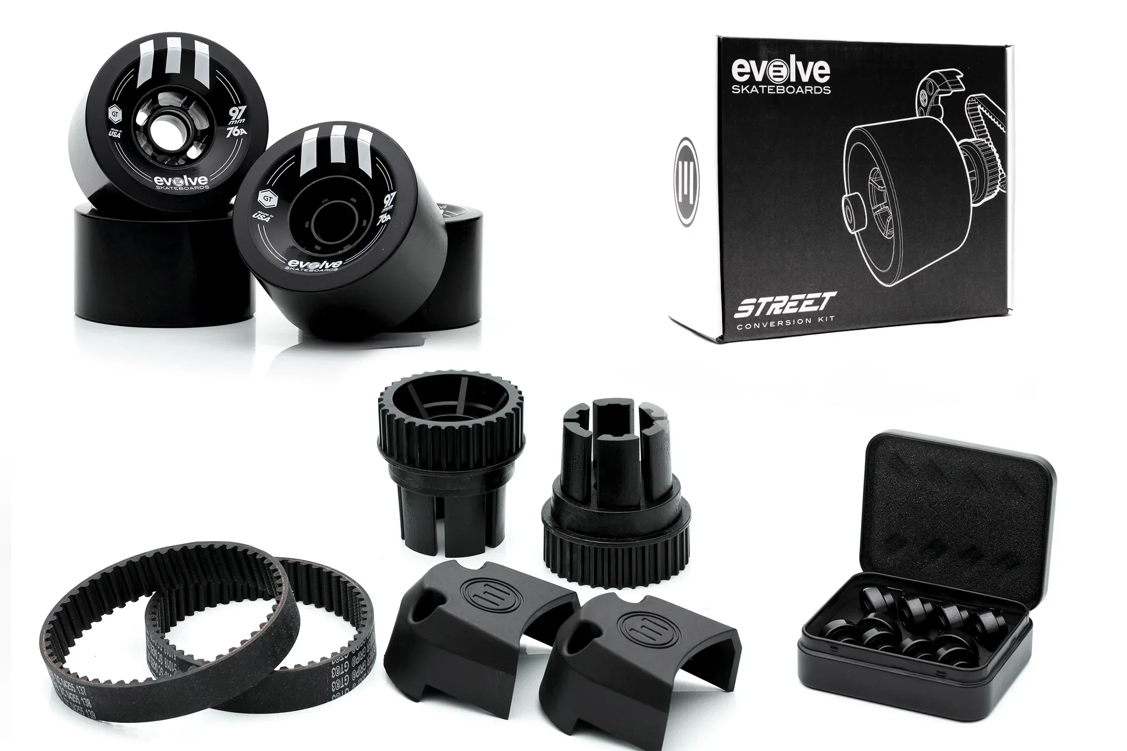 97mm Street Conversion Kit for Evolve Electric Skateboards - Image 65